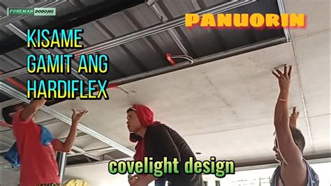 kisame gamit ang hardiflex .
